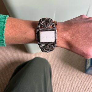 Vintage Authentic white turquoise bracelet